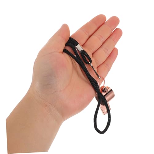 Silbatos para árbitro con correa de nylon 6 piezas acero inoxidable miniatura 4