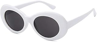 Toumett Clout Goggles Oval Mod Retro Vintage Sunglasses Round Lens