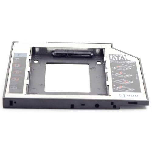 Gembird - Slim Mounting Frame Frame for SATA 2,5" Drive to 5.25" Bay, 12mm, 8716309086912
