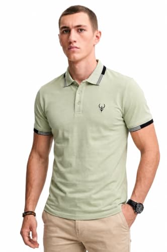 Image of Lymio Polo T Shirt for Men | Men Casual T-Shirt | Polo Available in Combo Pack of 2 (Polo-40-43)