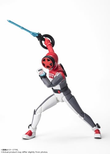 Image of S.H. Figuarts Bakujo Sentai Bumbunger, Bundred, Approx. 5.7 inches (145 mm), PVC & ABS, Pre-Painted Action Figure