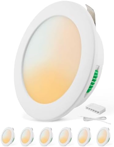 Combuh Spot Led 12V Camping Car Salle de Bain, Trou 55mm 58mm 60mm, 4W Spots Encastrable Extra