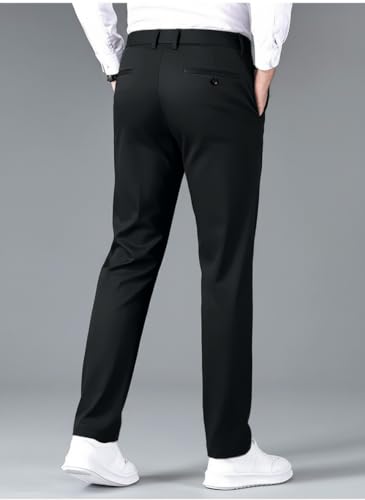 Image of Mans Formal Pant| Stretchable Formal Pant Trousers| Comfortable Office & Casual Pants for Men || Classic Flat Front Casual Pant | Mens Formal Pant