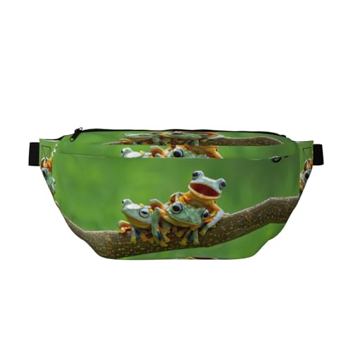 Sac banane de sport anti ballotement grand format imprimé mixte