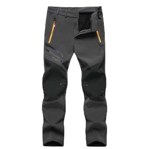 Herren Wanderhose Outdoorhose, Chickw1 Winter Softshell Vlies Gefüttert...