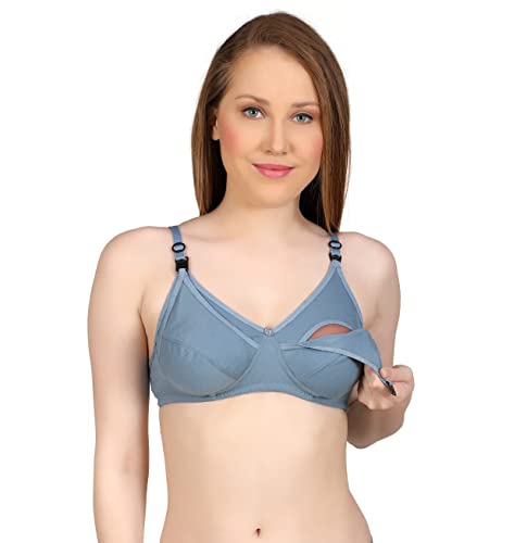 ZARED-Women-Cotton-Non-Padded-Wire-Free-Maternity-Bra-Pack-of-3