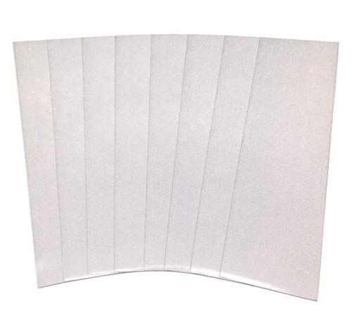 Reflective Vinyl White (8 Pack) of 3M Scotchlite 7MIL 7 Year Road Safety retroreflective Tape for Cars Bike Helmets Decals Bicycles by Qbc Craft