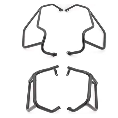Kit crash bar 800MT-X 2024-2025 protection moteur et réservoir noire