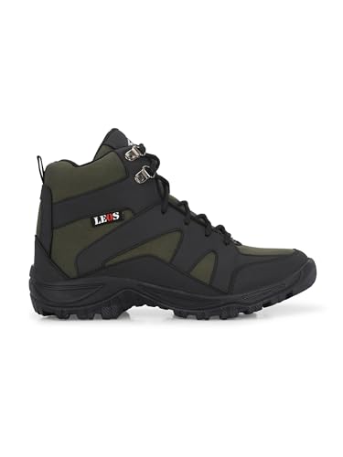 Image of Leo Men's Waterproof Non-Slip Lightweight Outdoor Mid Top Ankle Boots For Men Boots For Men