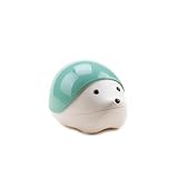 ZORZA 1Pcs Cute Magnetic Hedgehog Paper Clip Holder Cartoon Hedgehog Pin Storage Box Magnetic Animal Pin Holder for Jewelry & Pin Fun Office Desk Organizer (Blue)