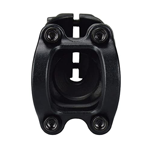 MTB Stem 31.8 Stem 60mm 25 Degree Wake Mountain Bike Stem Short Handlebar Stem for Most Bicycle, Road Bike, MTN, BMX, Fixie Gear, Cycling (Aluminum Alloy, Black)