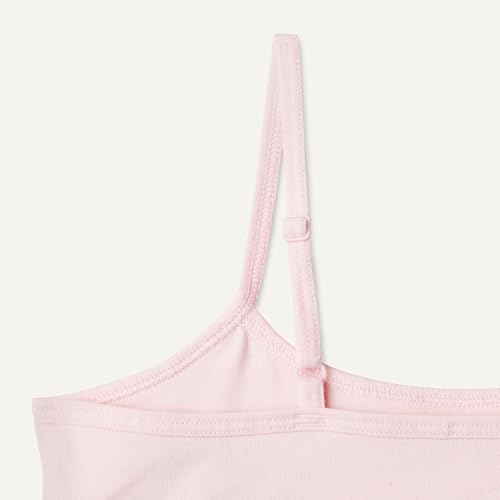 Image of Amazon Essentials Girls' Cotton Jersey Training Bralettes, Pack of 2
