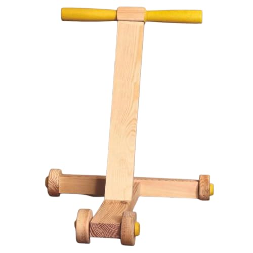 Beebox Wooden Push Walker for Toddlers | Eco-Friendly Baby Walker Cycle for Boys & Girls | Push Toy for Kids 6-36 Months | Safe, Durable & Natural Learning Walker - DIY - Image 5 thumbnail