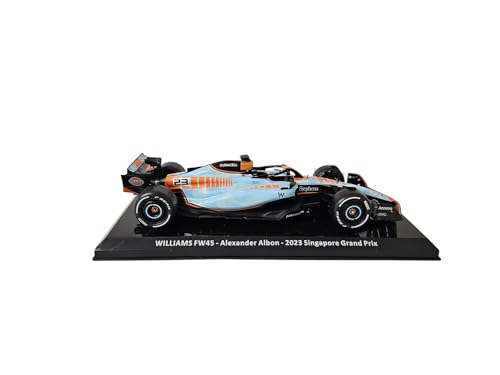 Auto Fórmula 1 escala 1:24 compatible Williams FW45 2023 miniatura 5