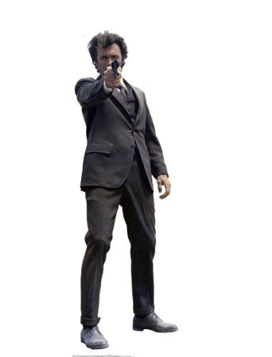 Clint Eastwood Dirty Harry LIFESIZE Cardboard Standup Standee Cutout Poster Figure 44 Magnum Gun
