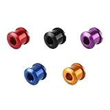 Piezas de bicicleta premium, construcción de aleación de aluminio, revestimiento protector (pernos de doble disco azul)