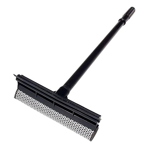 MUCKLILY 1Pc Dual Side Glass Wiper Ergonomic Window for Home Car Shaped Design and Detachable Window Washing Tool Effortless Cleaning