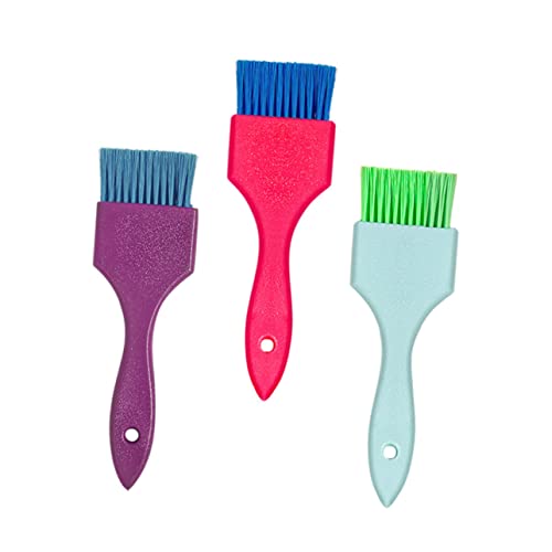 TOVINANNA Hair Coloring Brush Set 3pcs Tint Brush for Hair Dye Salon Easy to Use