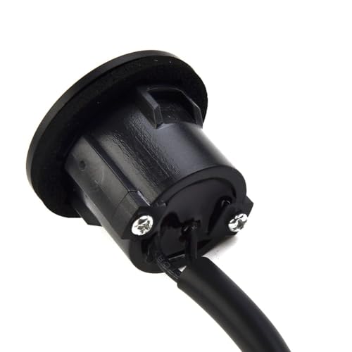 BlesConi Kofferraum-Entriegelungsschalter für Mazda 2 3 2007–2015, Heckhebe-Türsteuerung mit OEM D651624B0B, schwarz + weiß
