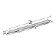 Pet Gear Travel Lite Dreifach-Faltrampe für Hunde, 180cm Länge, trägt 100kg