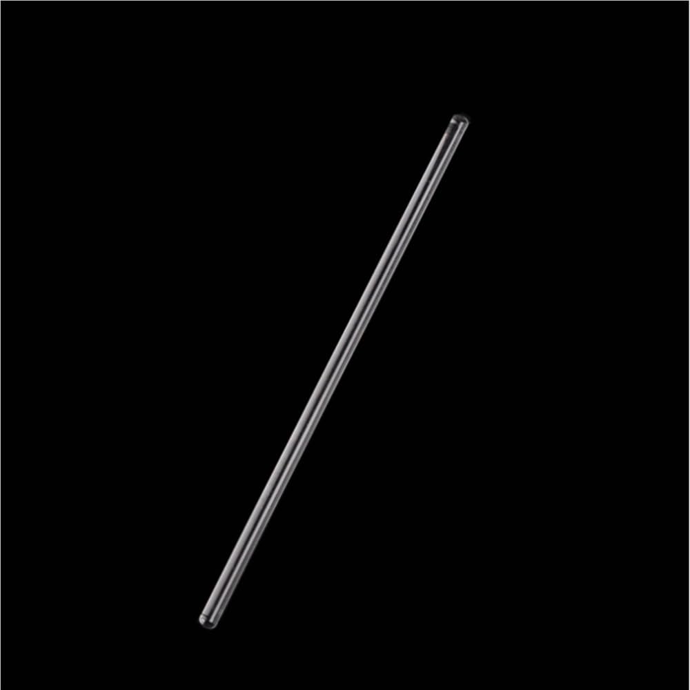 Laxalo One Color Borosilicate Glass Stirring Rod, 25/30/40Cm Lab Glass Stirring Rods, Transparent Borosilicate Glass Diversion Bars 10Pcs(4X200mm)
