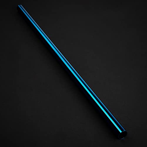 Bitspower None Chamfer Brass ハード チュービング OD16MM Royal ブルー- 長さ 500 MM