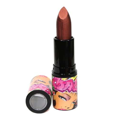 Bold By Racquelj Bold Ultra Smooth Satin Bronzey Brown Lipstick, Longwear Rich Lip Colors, Smudge Proof, Hydrating And Moisturizing Formula, Paraben & Cruelty-Free, 0.14 Oz cover