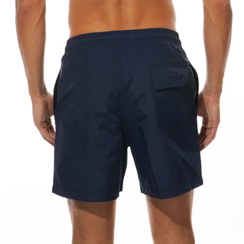 Men Swim Trunks Board Shorts with Mesh Lining Bathing Suits for Beach Swimwear Swimming3