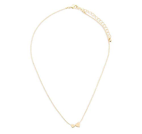 Preisvergleich Produktbild CKAWM Halskette Persönlichkeit Pfirsich Herz Anhänger Halskette Handgefertigtes Metall Verstellbare Langkettige Halskette Frauen Kragen Schmuck