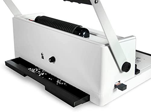Perforatrice et reliure S20 avec insert électrique pour document de bureau