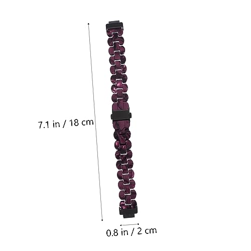 1pc Stylish Resin Wrist Strap for Hr Comfortable and Watch Band Easy Installation for Sports and Daily Wear3