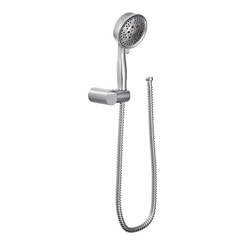 Moen 3636EP Four Function Eco-Performance Handheld Shower with Wall Bracket and 69-Inch Hose, Chrome Moen 3636EP Four Function Eco-Performance Handheld Shower with Wall Bracket and 69-Inch Hose, Chrome