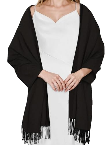 AURUZA Shawls and Wraps for Evening Dresses, Soft Pashmina Shawls for Women, Pashmina Shawls for Wedding Party2