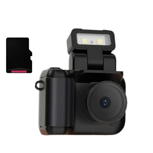 Retro Snap Camera - Mini videocamera a scatto fotocamera digitale retrò a portatile vintage portachiavi con 6 filtri per viaggi avventure e uso quotidiano