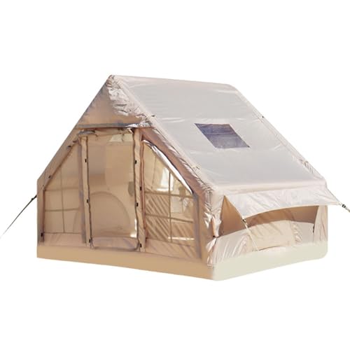 Carpa inflable portátil para camping, rápida apertura miniatura 1