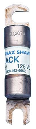 Limiter Fuse,ACK Series,80A,125VDC -6 Pack