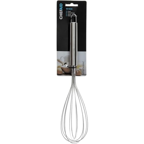 Chef Aid Stainless Steel Whisk, Silver, 28.5cm