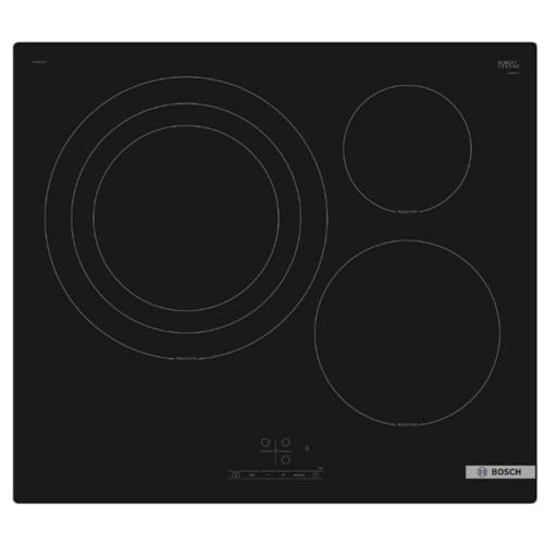 Bosch, Placa de Inducción, Serie 4, 3 Zonas, TouchSelect, negro, PID61RBB5E