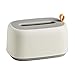 XICEN Kreativer an der Wand befestigter Tissue-Box-Halter Viskose-Badezimmer-Tissue-Box Tissue-Box Multifunktionale Desktop-Tissue-Box Einfache Druckbeutel Zur Aufbewahrung (White, One Size)