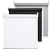 ZEEKRPRO 100% Blackout Roller Blind, UV Blocking Thermal Insulated Fabric, Child Safe, Easy to Install and Use, Fit Bathroom Kitchen Bedroom Home Office Window, Cord Control, White 20W x 185H cm