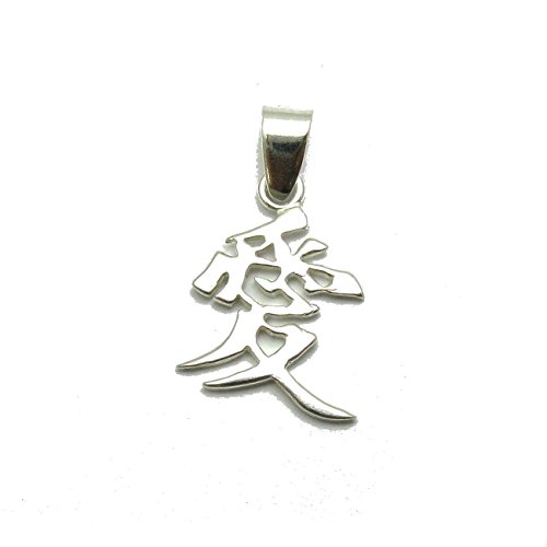 Ciondolo in argento 925 Simbolo cinese amore PE001266