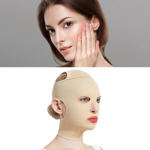 V Line Cheek Chin Slimming Belt, Massage Shaper, Reusable Breatha...