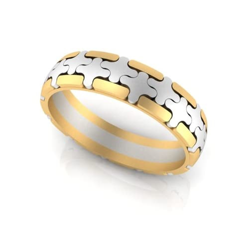 18KT (750) Yellow Gold Ring For Women-H-062-L