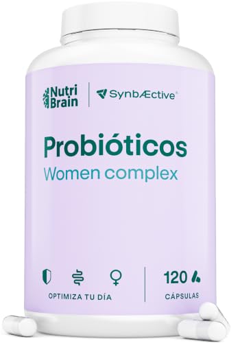 Probióticos Mujer Flora Íntima 4 Mil Millones UFC,120 Cápsulas, 4 Meses