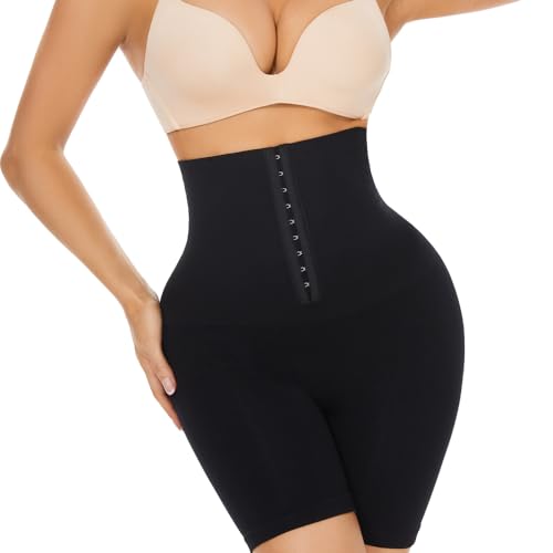 LAZAWG Culotte Gainante Femme Ventre Plat Invisible Taille Haute Short