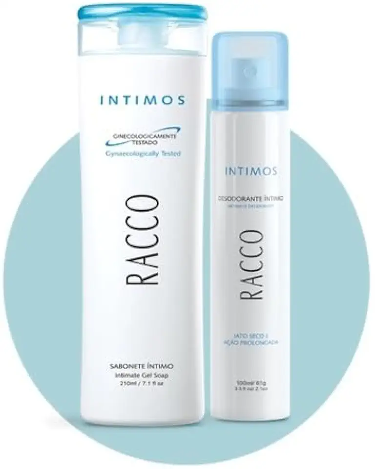 Kit Sabonete Liquido + Desodorante Intimo Racco Feminino