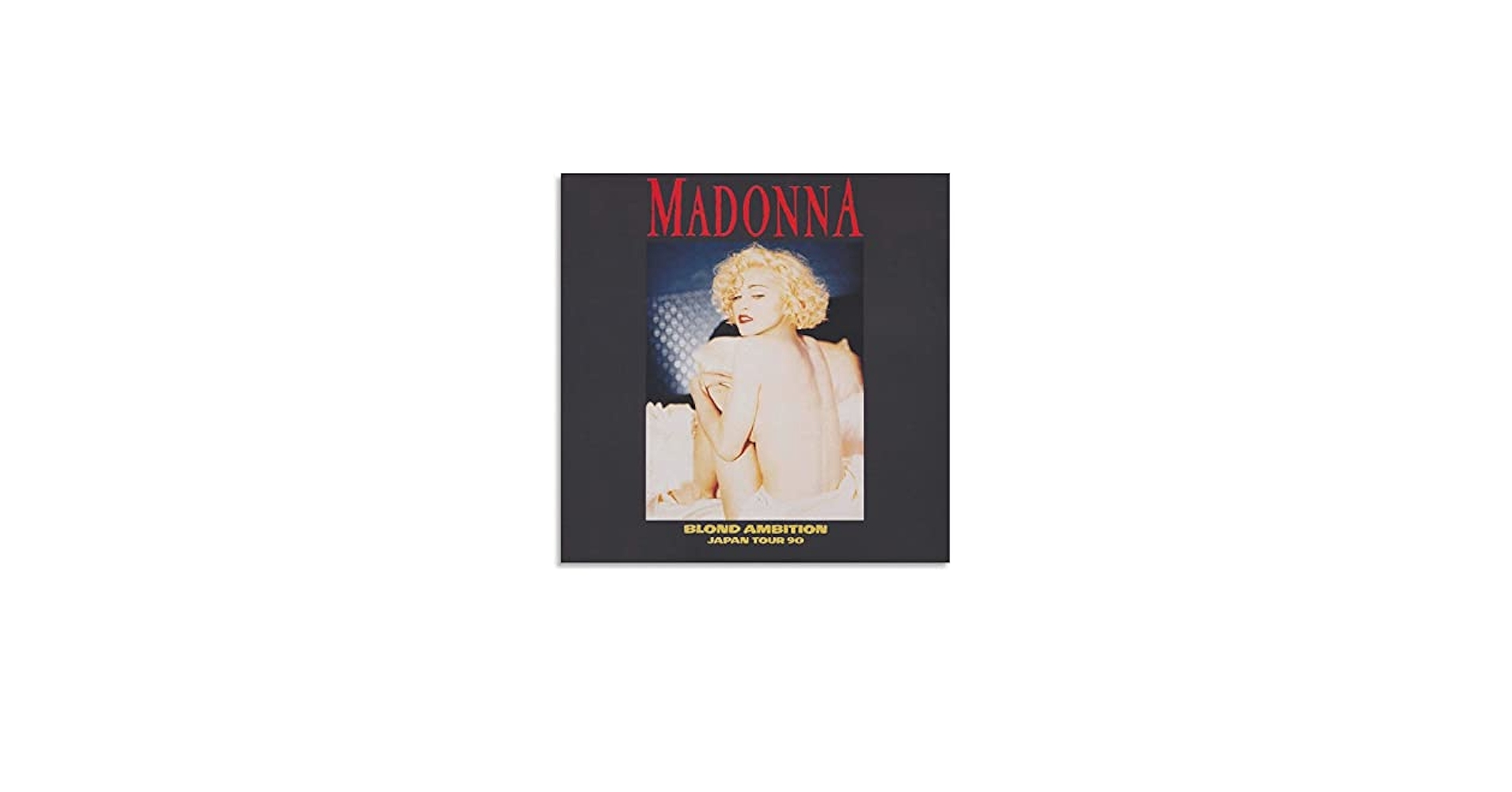 YuFeng_Art_Inn Album Cover Madonna Blond Ambition Japan Tour
