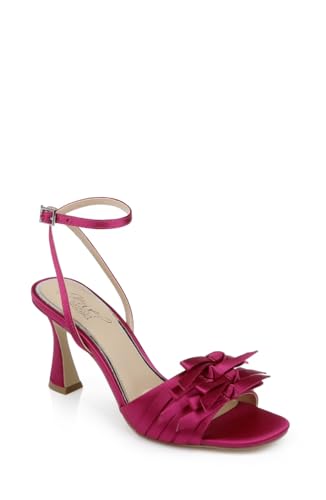 Jewel Badgley Mischka Flory Mid Stiletto Heel Sandals