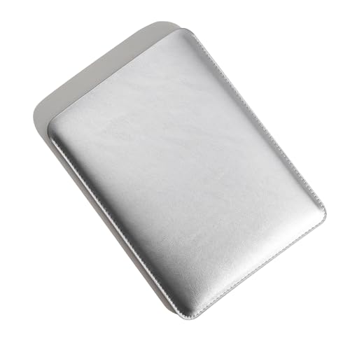 Benfan Laptop Sleeve 15 Inch 16Inch Compatible with MacBook Pro 16 A2991 M3 A2780 A2485 A2141 MacBook Pro Retina 15 Color Silver