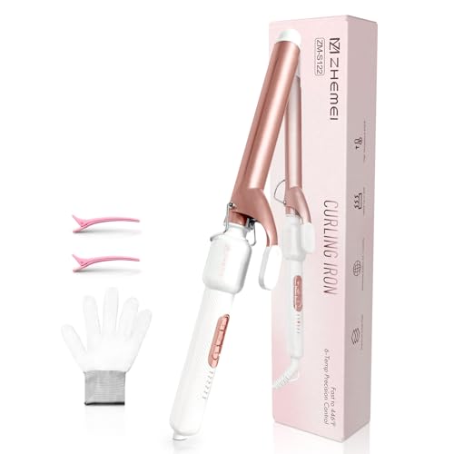 Save 33% on ZM ZHEMEI 1 Inch Ceramic Curling Iron with Code XBTLZ5KR
